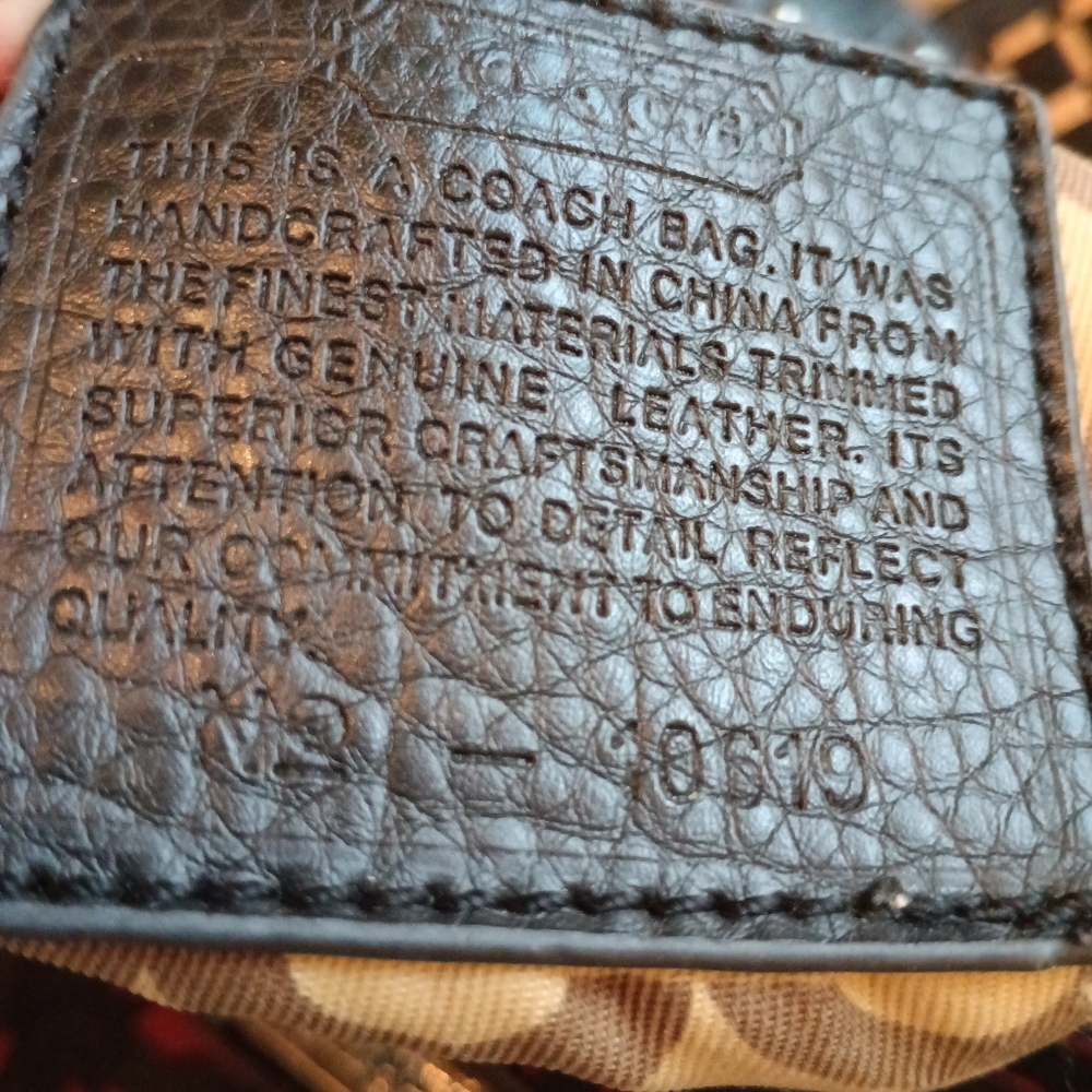 COPY - Coach Black and Red Women's Bag - Picture 9 of 9